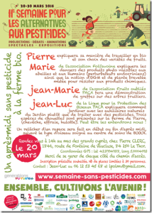 semaine des alternatives aux pesticides programme